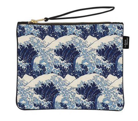 "The Great Wave" Pouch Bag