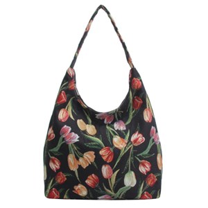 Hobo Bag "Tulip Black"