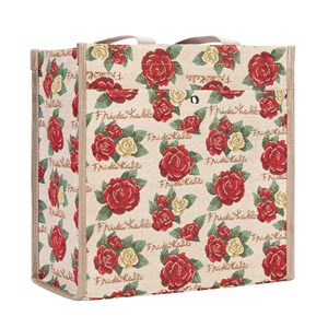 Shopper Bag "Frida Kahlo Rose"