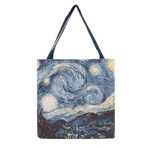 Gusset Bag "ART-van Gogh-Starring Night"