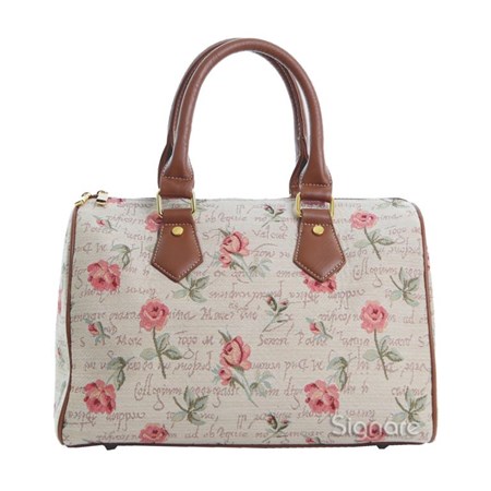 Barrel Bag "Pink Rose"