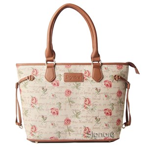Tote Bag "Pink Rose"